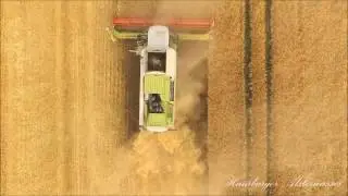 DJI Phantom 3 Pro First of creating space for large mowing of cereal Nr 03 2015