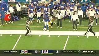 Chase Claypool’s Insane Sideline Catch | Steelers vs Giants Week 1
