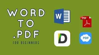 Convert WORD to PDF iOs / iPhone