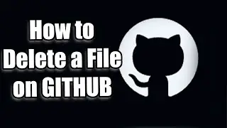 how to delete a file in github