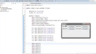 6- برمجة واجهات المستخدم في جافا ( GUI in JAVA )، إدارة التصاميم LayoutManager