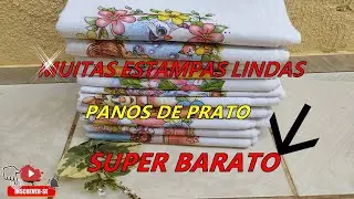 310 Pano de prato,TODAS as DICAS (onde, quando e como comprar em grande quantidade por valor MINIMO)