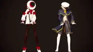 【MMD】 - Follow the leader - Fukase n Oliver