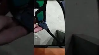 XpanD 3D Glasses Battery Insertion