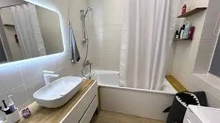 Finished my bathroom on a budget | Mistakes + Improvements