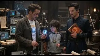 Tony Stark & Doctor Strange Adopted Harry Age 5 & Combin Arc Reactor Magic With Mystic Arts Infinity