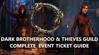 ESO l Dark Brotherhood & Thieves Guild Event, COMPLETE GUIDE