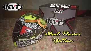 UNBOXING KYT NF-R STEEL FLOWER YELLOW!!! HELM BARU GUE DI TH 2021