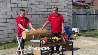 Сравнение бензопил Stihl MS 180, Huter MS 180 PRO и Интерскол ПЦБ 180
