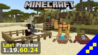 Last Preview of the year | Minecraft Bedrock Preview 1.19.60.24
