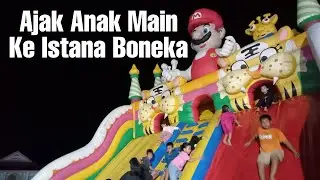 Main Ke Dua Wahana Pasar Malam Bareng Suami dan Anak-Anak