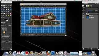 How to make a blueprint effect in GIMP