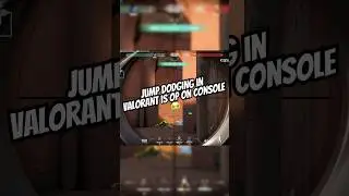 Jump Dodging in Valorant is OP on CONSOLE 😭