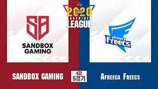 4강 5경기 SANDBOX GAMING vs Afreeca Freecs [2020 SKT JUMP 카트라이더 리그 시즌1]