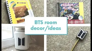 EASY BTS Room Decor || BTS DIYS💜