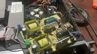 Memperbaiki power supply dsp amplifier qsc fault