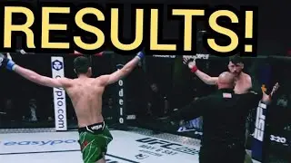 UFC Vegas 72 RESULTS