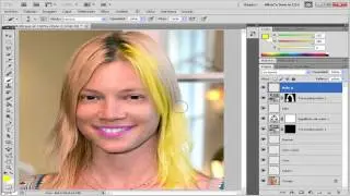 Speed Art - Maquillando a famosas- Photoshop CS5