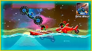 Крабовая КАТАСТРОФА задание дня - Драйв Ахед обновление прохождение игры на андроид.