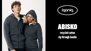 Iqoniq Abisko recycled cotton zip through hoodie