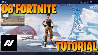 How to play *OG FORTNITE* TUTORIAL (PROJECT NOVA) MULTIPLAYER