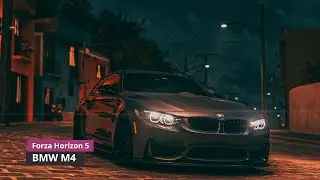 BMW M4 cinematic in Forza Horizon 5