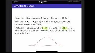 Gauss Markov Conditions (for simple regression): What are they and why do we care?