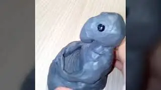 Ждун из скульптурного пластилина