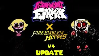 Friday Night Heroes V4- Monster Edelgard Update (Friday Night Funkin) Reskin Mod
