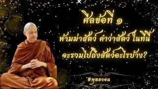 ศีลข้อที่ ๑ ห้ามฆ่าสัตว์ คำว่าสัตว์ ในที่นี้จะรวมไปถึงสัตว์อะไรบ้าง? #พุทธวจน  #ศีล