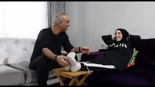 Hijab Feet Tickle | Tickling Feet in a Turban