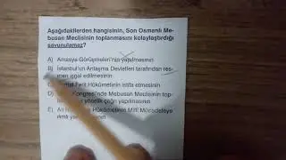 KPSS 2021 TARİH SORU ÇÖZÜMÜ ( inkılap tarihi )...