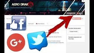 Como poner LINKS o ENLACES a mi CANAL de YOUTUBE