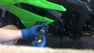 How to Remove Kawasaki ZX6R 2009/2010 Front Fairings pt. 2