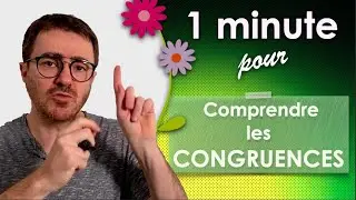 Concept of CONGRUENCE [in 1 min ⏱]