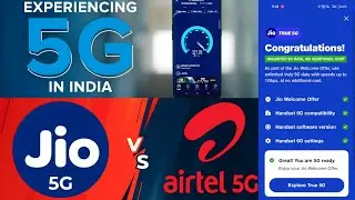 Jio 5G VS Airtel | 5G Real Speed Test in India | Airtel 5G Vs Jio 5G