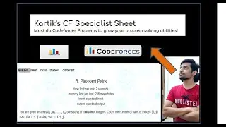 Kartik's CF Specialist Series: Problem#2 | Pleasant Pairs