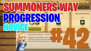 Summoners Way Progression Novice 42 Clear Faimon Volcano Center