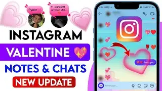 Instagram Notes & Messages in 💝 Pink Colour | How to Change Instagram Notes Colour to Pink