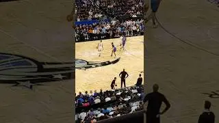STEPH CURRY WITH THE ASSIST 🏀🎽(Live game) warriors vs Magic ✨ #cyclone67th