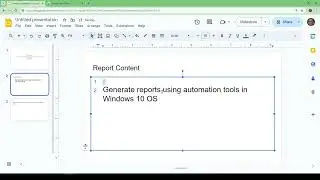 Panduan Video menjawab WA 4 Cover page dan Report content