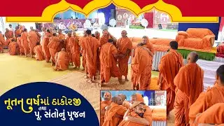 Highlight || Nutan Varsh Sant Pujan @ Shree Swaminarayan Temple Sardhar || Swami Nityaswarupdasji