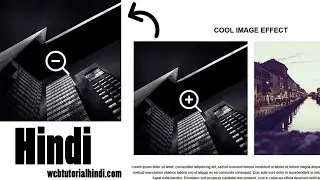 image पर zoom effect कैसे लगाएँ | Cool Image Zoom Effect | Creative Zoom Effect Like Medium.com