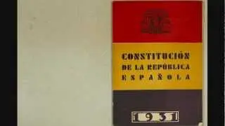 CONSTITUCIÓN DE LA REPÚBLICA ESPAÑOLA 1931