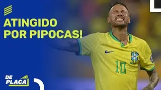 BRASIL EMPATA COM VENEZUELA; TORCEDOR ATIRA SACO DE PIPOCA EM NEYMAR | De Placa (13/10/23)