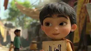 Cinema4d Arabic Kid Character Animation 2024