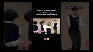 jimin said he was being hugged by jungkook 😆 #jikook #jimin #kookmin #jungkook #jikookisreal