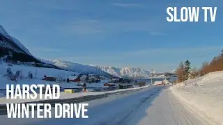 [4K60] Harstad - Relaxing Drives Through Norway (SlowTV)