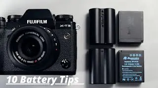 10 Fujifilm Battery Tips - For Better Battery Life