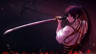 sagiri yamada asaemon hells paradise 4k live wallpaper